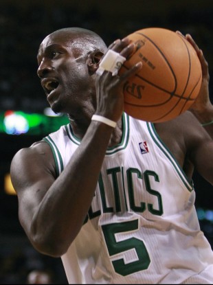 Kevin Garnett is in hot water after talking slam to Charlie Villanueva.