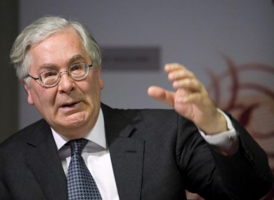 Bank of England governor Mervyn King: the BoE may now have to raise its key interest rate as inflation surges past 4 per cent.