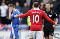 Wayne Rooney escapes punishment for elbow on Ireland’s James McCarthy