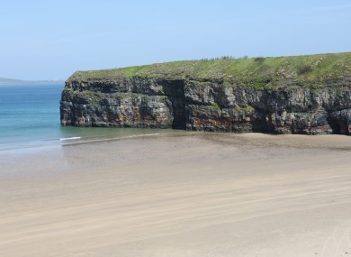 The cliffs at Ballybunion in Co Kerry