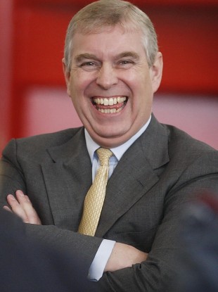 Prince Andrew in January