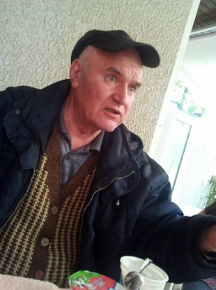 Ratko Mladic as he appears now following his arrest this week.