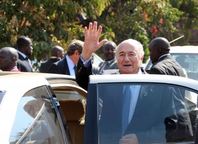 See you at the Copacabana, Sepp!