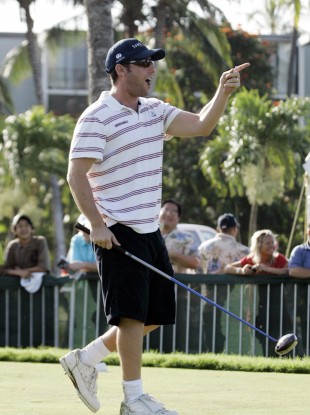 Adam Sandler plays golf in real life too, apparently.