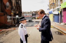 Tough words from PM David Cameron to rioters