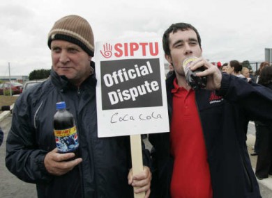 The Irish economy lost just 572 days of output in the second quarter of 2011, even though the number of industrial disputes remained unchanged.