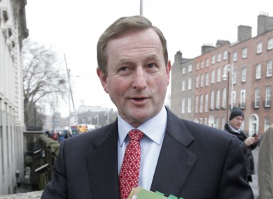 Enda Kenny will take command of the first cabinet meeting of the new term today - its first meeting in five weeks.