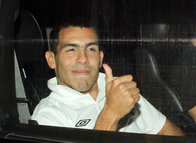 Carlos Tevez: it's all coming up gravy.