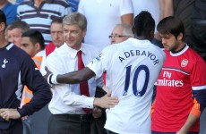 Spurs’ win overshadowed by Adebayor, Wenger abuse