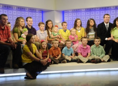 The Duggar family in June of this year