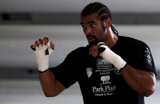 Contract ready for Haye’s comeback against Vitali