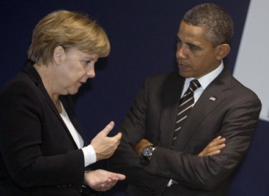 Top of the top ten entries: Angela Merkel and Barack Obama.