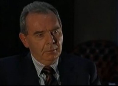 Sean Quinn during a rare interview with RTE in 2009
