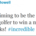 Graeme McDowell - like the rest of us - was amazed by Darren Clarke's remarkable achievement.