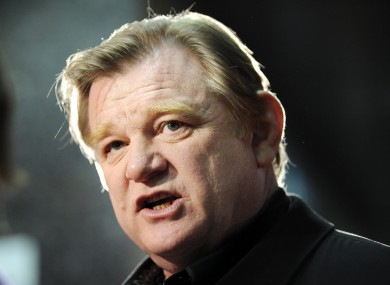 Brendan Gleeson is nominated for a Golden Globe for his performance in 'The Guard'.