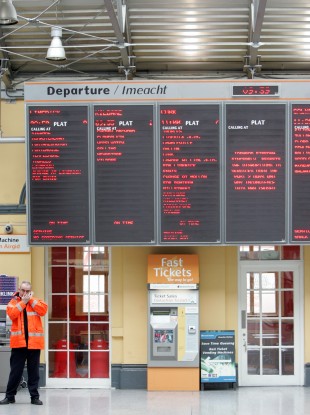 Heuston Station in Dublin (File photo)
