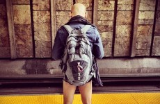 Commuters take off their pants…for art
