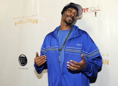 September 2011 photo of Snoop Dogg in LA.