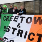 Celtic fans made the long trip to the north-east for their cup tie against Peterhead.
