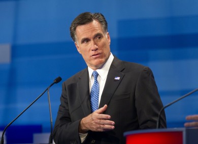 Frontrunner Mitt Romney