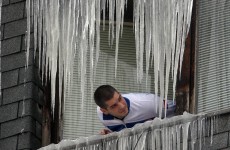 Heavy snowfall traps 11,000 people in Serbia