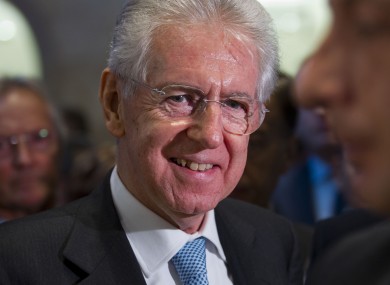 Italian premier Mario Monti: The cost of borrowing for Italy has fallen dramatically in a month.