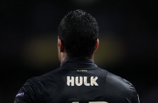 Hulk kicks the ball harder than you’ve ever seen before*