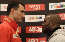 Can’t touch this: Klitschko wants to finish Mormeck quickly