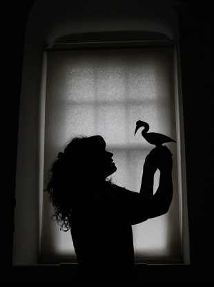 Curator Veronica Hoen holds a sculpture by an inmate named Jason from Midlands Prison ahead of an exhibition of Prison Art which runs next month at Kilmainham Gaol museum.