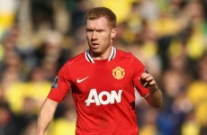 Scholes’ return shows United are weak, says Vieira
