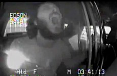 Suspect sings Bohemian Rhapsody in back of squad car. Nails it.