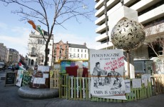 ‘The camp will continue’ – Occupy Dame St vows to stay for Patrick’s Day parade