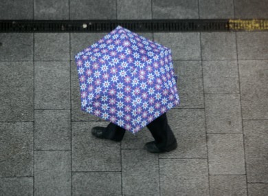 A shopper on Henry Street in Dublin earlier this month