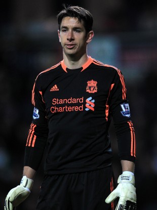 Jones between the sticks last night.