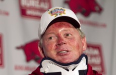 Controversial Petrino sacked by Arkansas