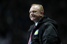 McLeish ‘gutted’ over Villa form but vows to turn it around