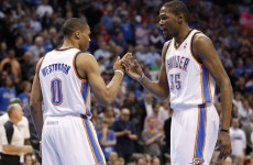 WATCH: Westbrook slams home Durant alley-oop for ‘Dunk of the Year’