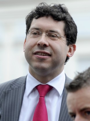 Rónán Mullen on the first day of the Seanad last year