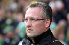 Norwich City reject Paul Lambert’s resignation