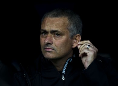 Jose Mourinho: staying put.