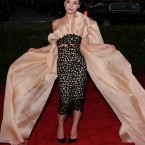 Christina Ricci went all out in Thakoon. So all out, we had to show it twice - from the front and back. 