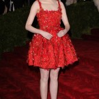 Hollywood's newest sweetheart Emma Stone chose a pretty Lanvin mini