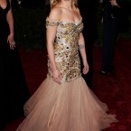 Scarlett Johansson looking more princess than Avengers superhero in Dolce & Gabbana.