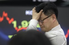 Going down: Markets fall across Europe as Spain sells off €2.9bn of bonds