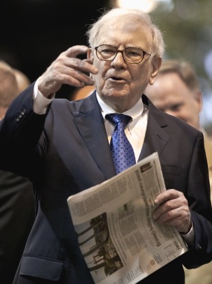 Warren Buffett, newspaper man