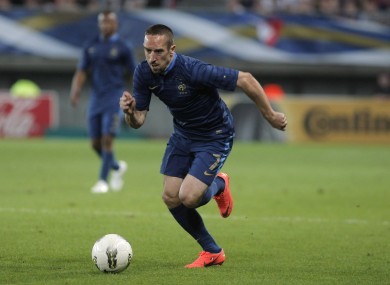 Ribery scored against Iceland in a weekend friendly.
