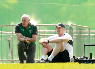O'Connell and Mick Kearney last week.