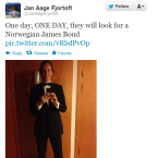 The name's Fjortoft. Jan Aage Fjortoft.