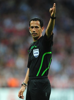 Proenca will officiate the Euro 2012 final on Sunday.