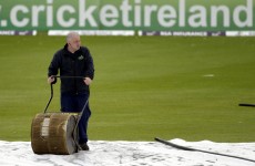 Rain cuts play short at Stormont